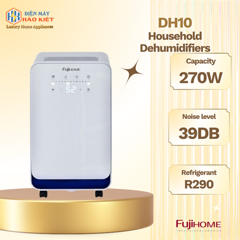 DH10 - Máy Hút Ẩm Fujihome Dân Dụng