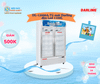 DL-12000A - Tủ Mát 2 Cánh Darling Đèn Led 1100L
