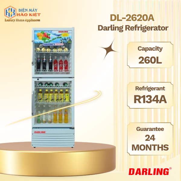 DL-2620A - Tủ Mát Darling 260L