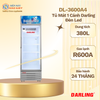DL-3600A4 - Tủ Mát 1 Cánh Darling Đèn Led 380L