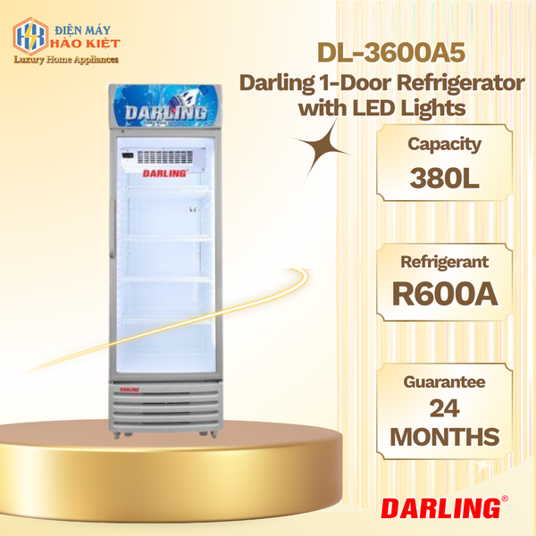 DL-3600A5 - Tủ Mát 1 Cánh Inverter Darling 380L