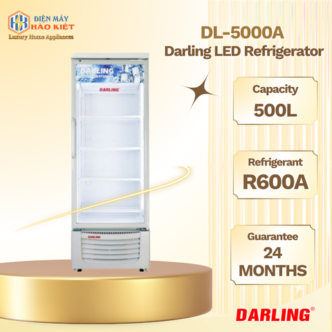 DL-5000A - Tủ Mát Darling Đèn Led 500L