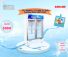 DL-9000A2 - Tủ Mát 2 Cánh Darling Đèn Led 830L
