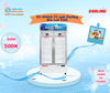 DL-9000A - Tủ Mát 2 Cánh Darling Đèn Led 830L