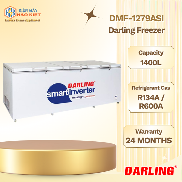 DMF-1279ASI -TỦ ĐÔNG THÔNG MINH DARLING INVERTER 3 CÁNH CỬA