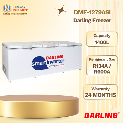 DMF-1279ASI -TỦ ĐÔNG THÔNG MINH DARLING INVERTER 3 CÁNH CỬA
