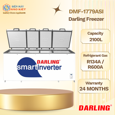 DMF-1779ASI - Tủ Đông 4 Cánh Darling Smart Inverter