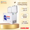 DMF-2699WS - Tủ Đông Thông Minh Darling 2 Ngăn 230L