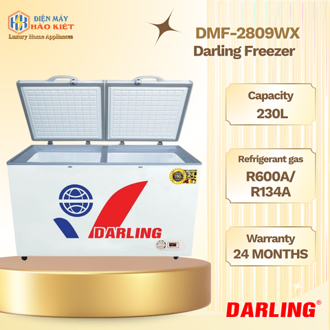 DMF-2809WX - Tủ Đông Darling 2 Ngăn 230L