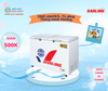 DMF-2809WX - Tủ Đông Darling 2 Ngăn 230L