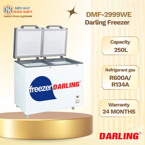 DMF-2999WE - Tủ Đông 2 Ngăn Darling