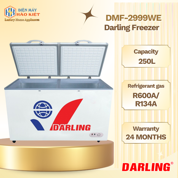 DMF-3187WX - Tủ Đông Darling 2 Ngăn 250L