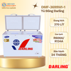 DMF-3699WI-1 - Tủ Đông Darling Inverter 2 Ngăn 370L