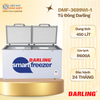 DMF-3699WS - Tủ Đông Thông Minh Darling 2 Ngăn 370L