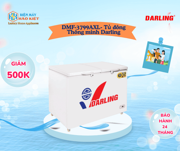 DMF-3799AXL - Tủ Đông Darling 1 Ngăn 370L