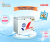 DMF-3809WX - Tủ Đông Darling 2 Ngăn 370L