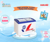 DMF-4078AXK - Tủ Kem Darling 400L