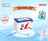 DMF-4079AXK - Tủ Kem Darling 400L