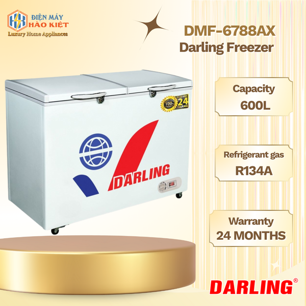 DMF-6788AX - Tủ Đông Darling 1 Ngăn 600L