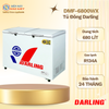 DMF-6800WX - Tủ Đông Darling 2 Ngăn 680L