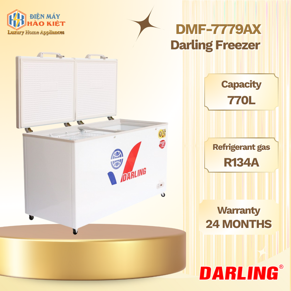 DMF-7779AX - Tủ Đông Darling 1 Ngăn 770L