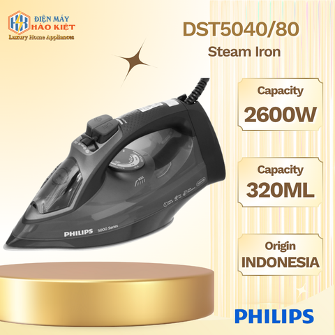 DST5040/80 - Bàn Ủi Hơi Nước Philips 2600W