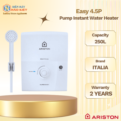 Easy 4.5P - Máy Nước Nóng Trực Tiếp Easy 4.5P - Có Bơm