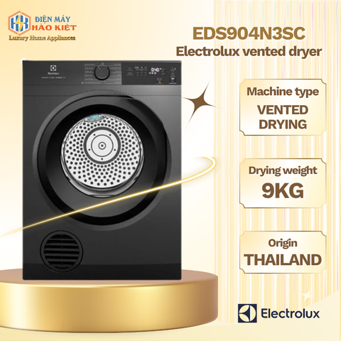 EDS904N3SC - Máy Sấy thông hơi Electrolux UltimateCare _ 9 kg