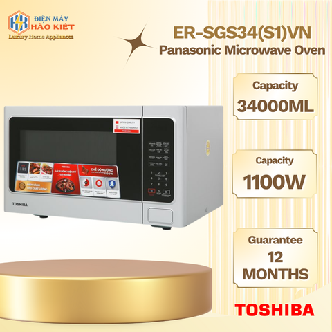 ER-SGS34(S1)VN - Lò Vi Sóng Toshiba 34 Lít