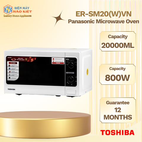 ER-SM20(W)VN - Lò Vi Sóng Toshiba - 20 lít