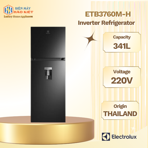 ETB3760M-H - Tủ lạnh Electrolux Inverter 341 lít