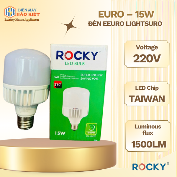 EURO – 15W - ĐÈN EURO