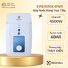 EWE451GX-DWB - Máy Nước Nóng Trực Tiếp Electrolux 4500W - Trắng Xanh