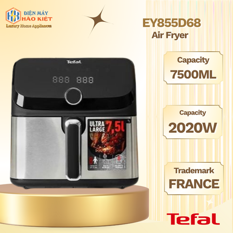 EY855D68 - Nồi chiên không dầu Tefal _ 7.5 lít