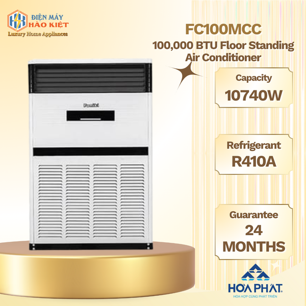 FC100MCC - Điều Hòa Tủ Đứng Funiki 100000btu 1 Chiều fc 100mcc Chính Hãng