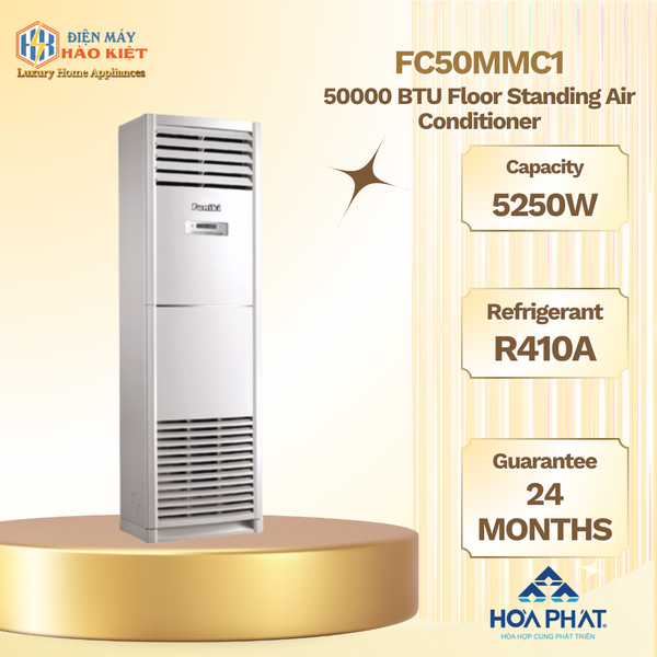 FC50MMC1 - Điều Hòa Tủ Đứng Funiki 50000btu 1 Chiều fc 50mmc Chính Hãng