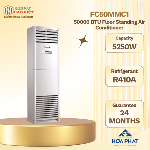 FC50MMC1 - Điều Hòa Tủ Đứng Funiki 50000btu 1 Chiều fc 50mmc Chính Hãng