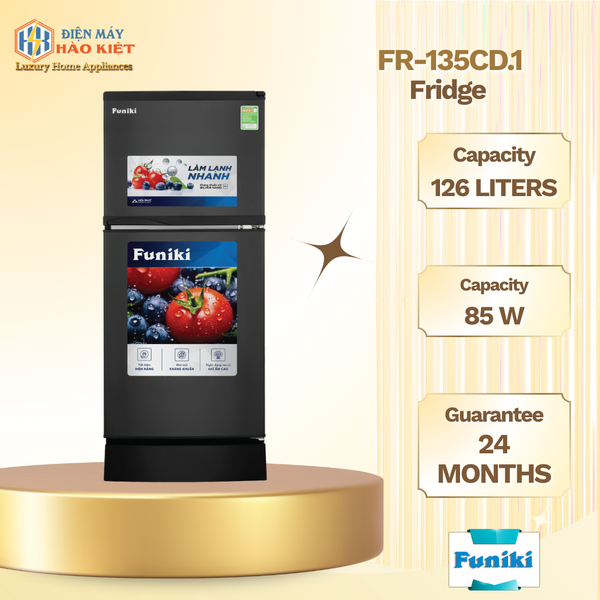 FR-135CD.1 - Tủ Lạnh Funiki 130 lít