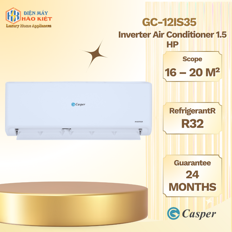 GC-12IS35 - Máy lạnh Casper Inverter 1.5 HP