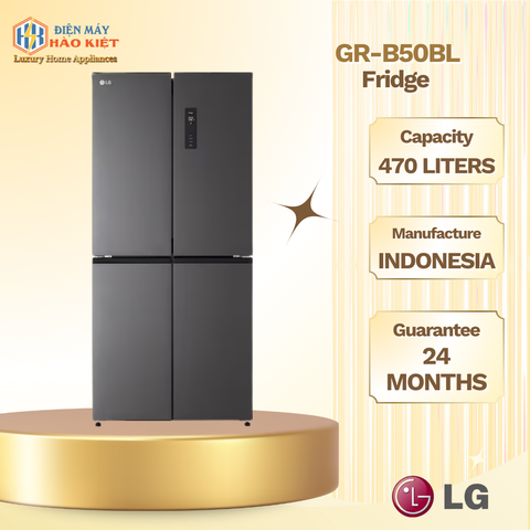 GR-B50BL - Tủ Lạnh LG Inverter 470 Lít Multi Door