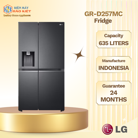 GR-D257MC - Tủ Lạnh LG Inverter 635L