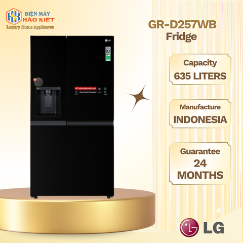GR-D257WB - Tủ Lạnh LG Inverter 635L