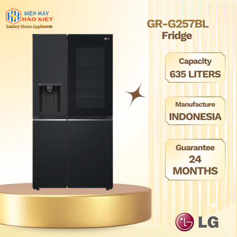 GR-G257BL - Tủ Lạnh LG Inverter 635L Side By Side InstaView