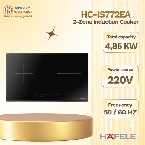HC-IS772EA_Bếp Từ 2 Vùng Nấu Hafele