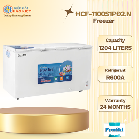 HCF-1100S1PĐ2.N - Tủ Đông 1204L