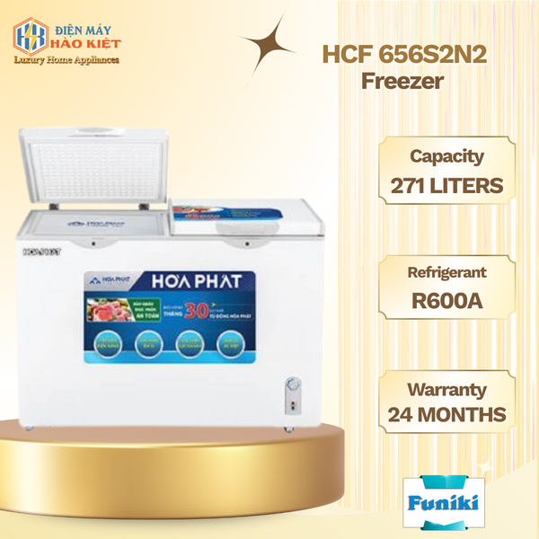 HCF 656S2N2 - Tủ Đông 271L