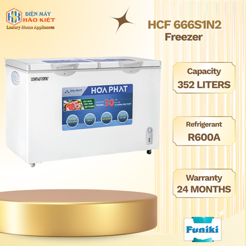 HCF 666S1N2 - Tủ Đông 352L