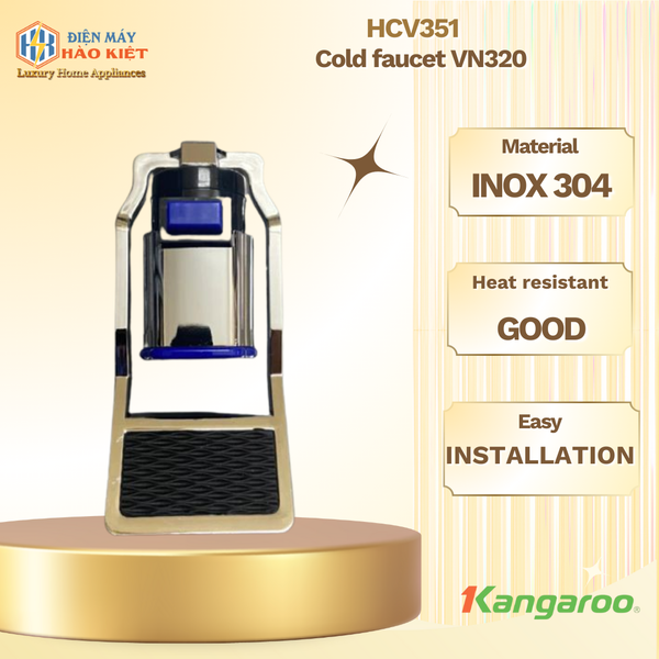 Vòi nóng lạnh HCV351  (1 Cặp) (Vòi lạnh VN320, Vòi nóng VN320)