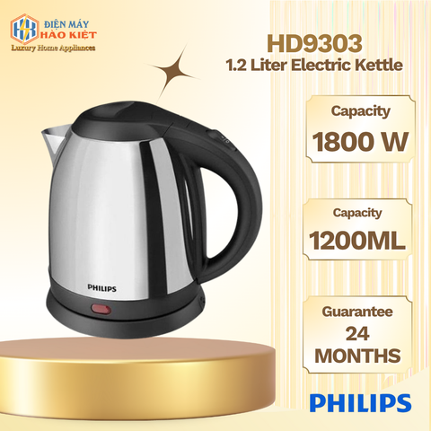 HD9303 - Bình Đun Siêu Tốc Philips _1.2 Lít