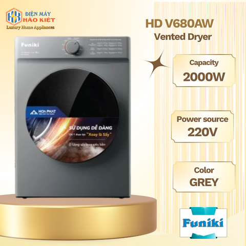 HD V680AW - Máy Sấy Thông Hơi